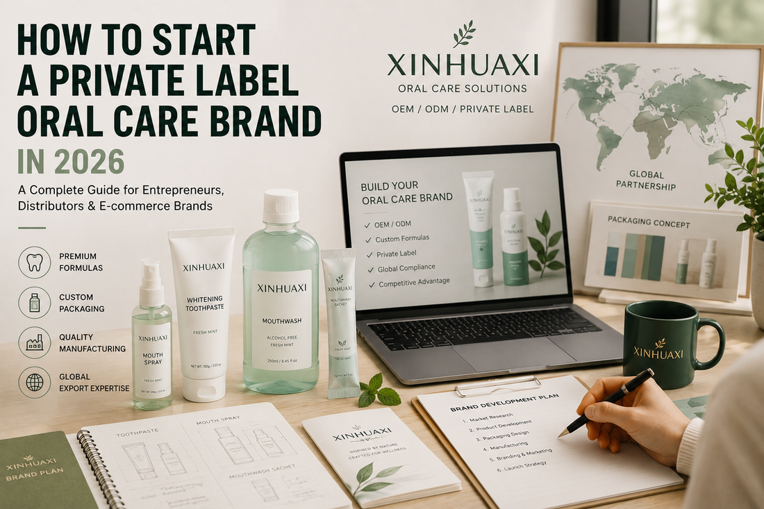 How to Start a Private Label Oral Care Brand in 2026: A Complete Guide