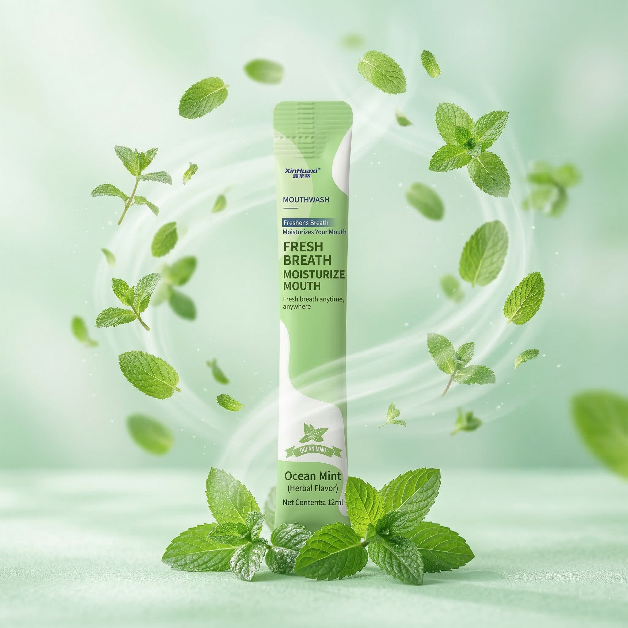 Alcohol-Free Mouthwash Stick - Ocean Mint