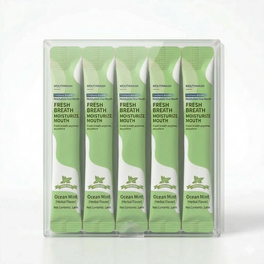 Alcohol-Free Mouthwash Stick - Ocean Mint